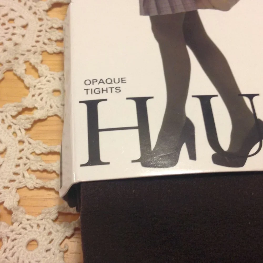 Opaque tights, non-control top, Hue Size 1